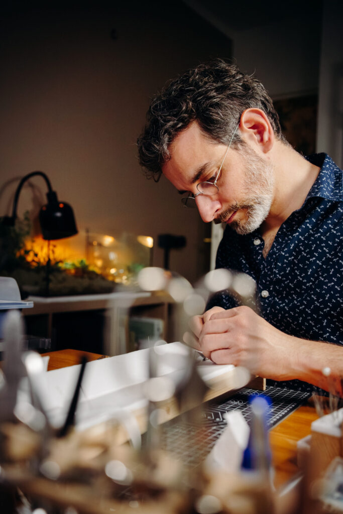 Artisan au travail